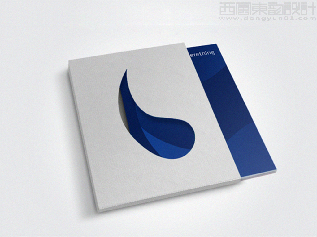 北京中天潤博水務(wù)科技公司畫冊封面設(shè)計(jì)