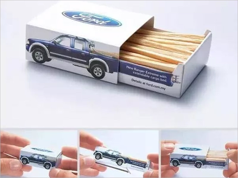 日本火柴紙盒包裝設(shè)計(jì)——火柴盒與汽車造型的完美結(jié)合！