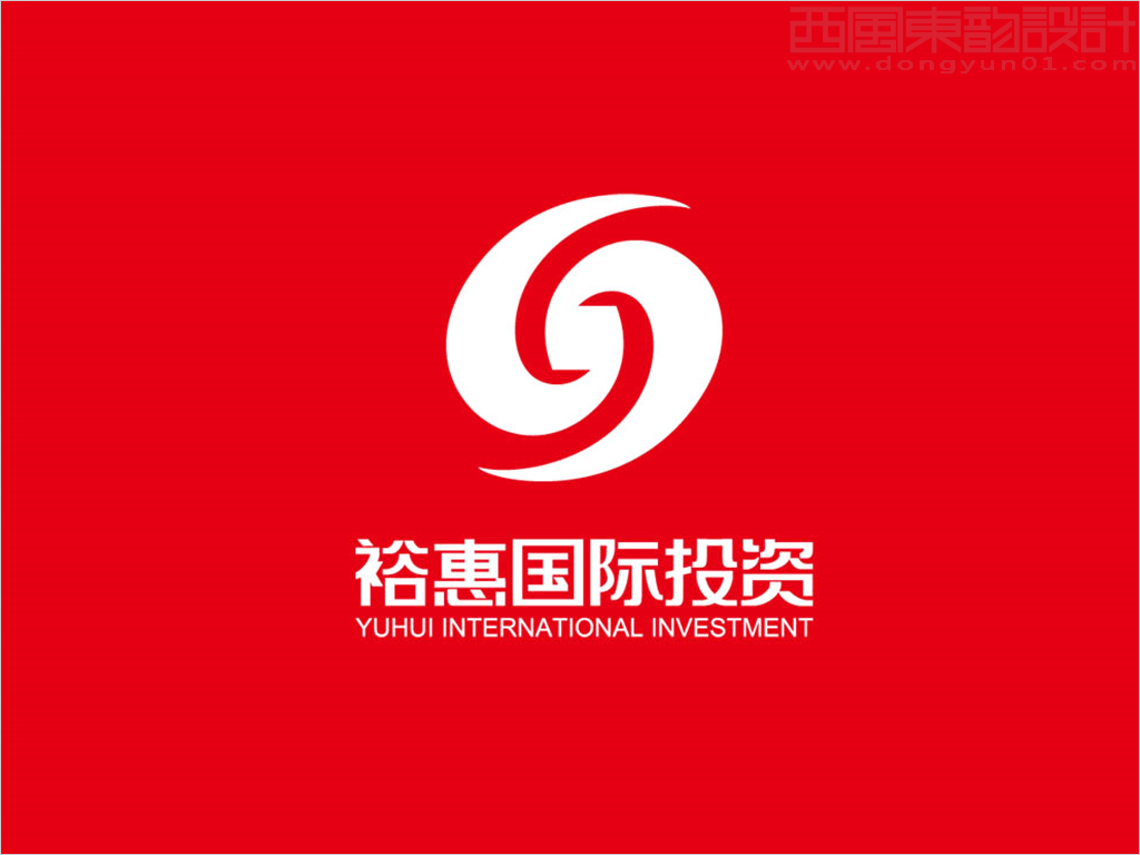 北京?；輫H投資有限公司標(biāo)志設(shè)計(jì)反白圖