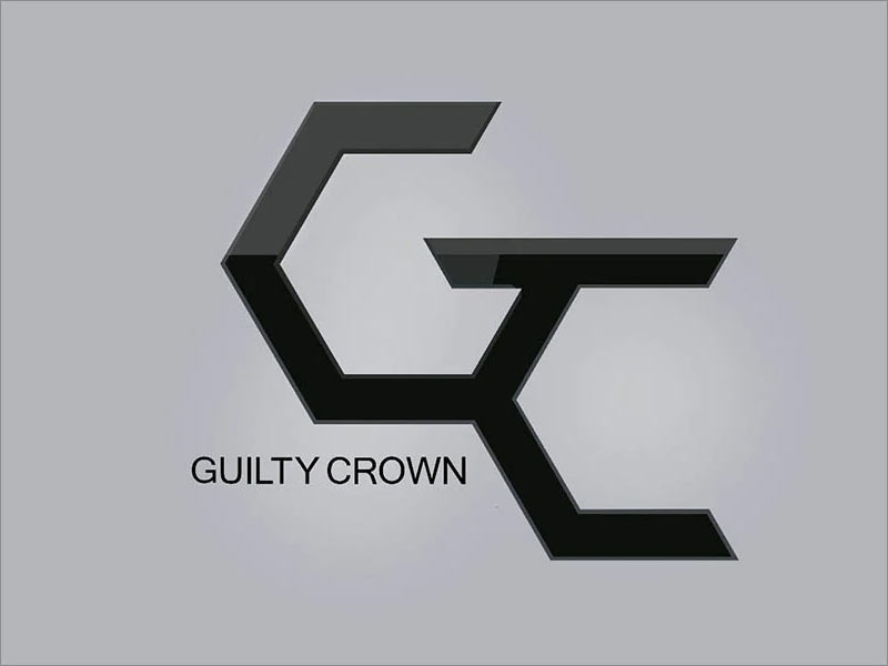  GC”六邊形的對稱和重復(fù)反映了這種機甲動畫《罪惡王冠》的科幻軍事性質(zhì)。