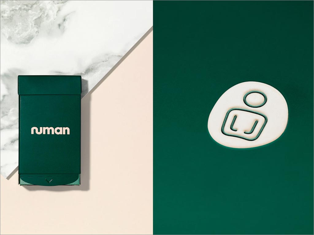 美國Numan男性健康品牌形象圖標設(shè)計