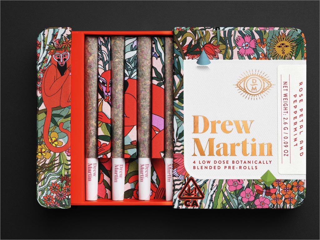 英國Drew Martin香煙包裝設(shè)計(jì)之開盒展示
