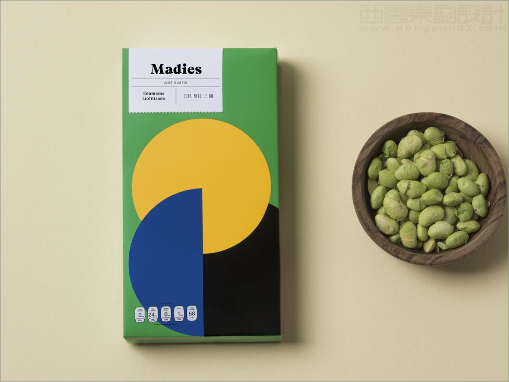 復古幾何風格的墨西哥Madies零食小吃包裝盒設(shè)計