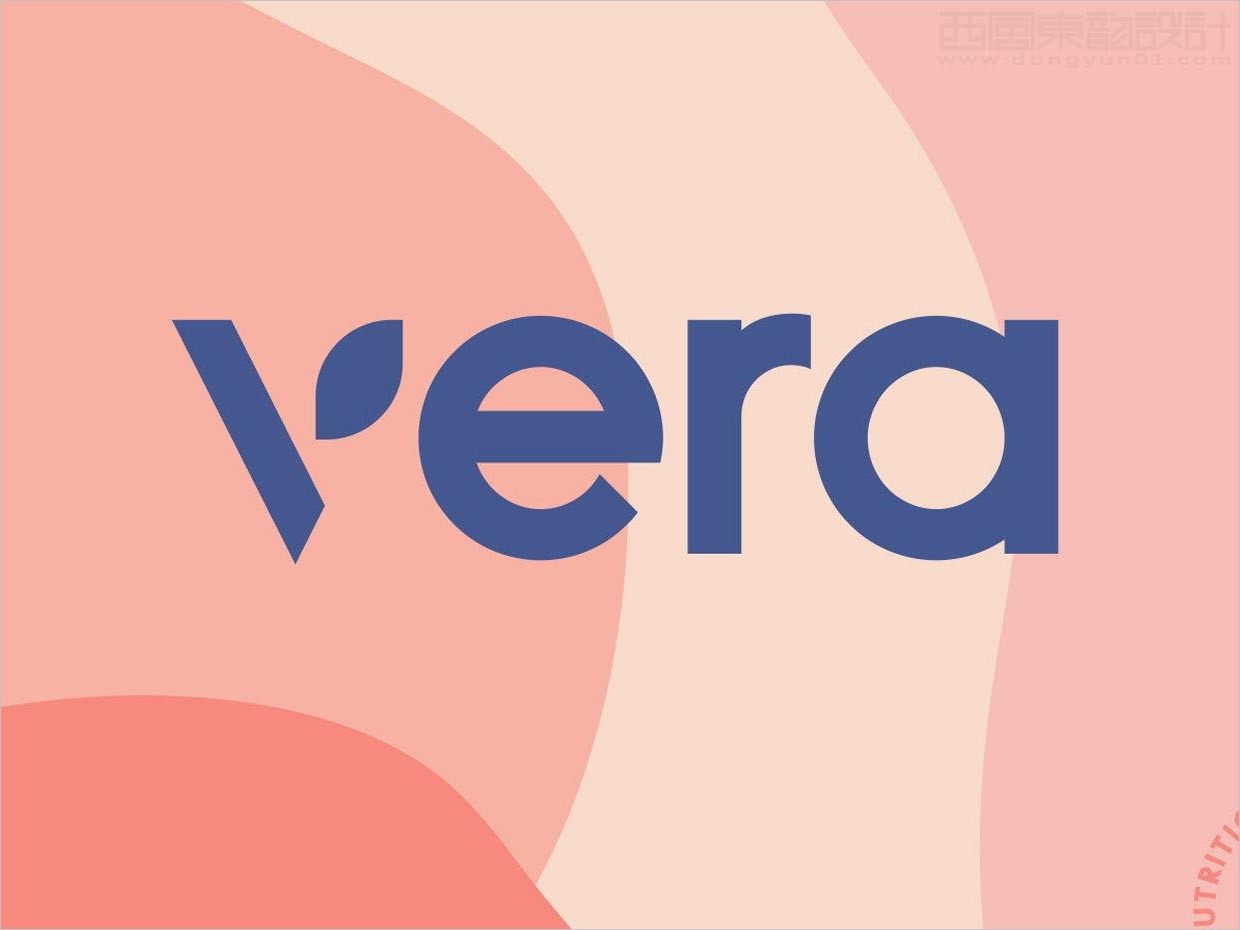 時(shí)尚的美國Vera女性補(bǔ)品品牌logo設(shè)計(jì)