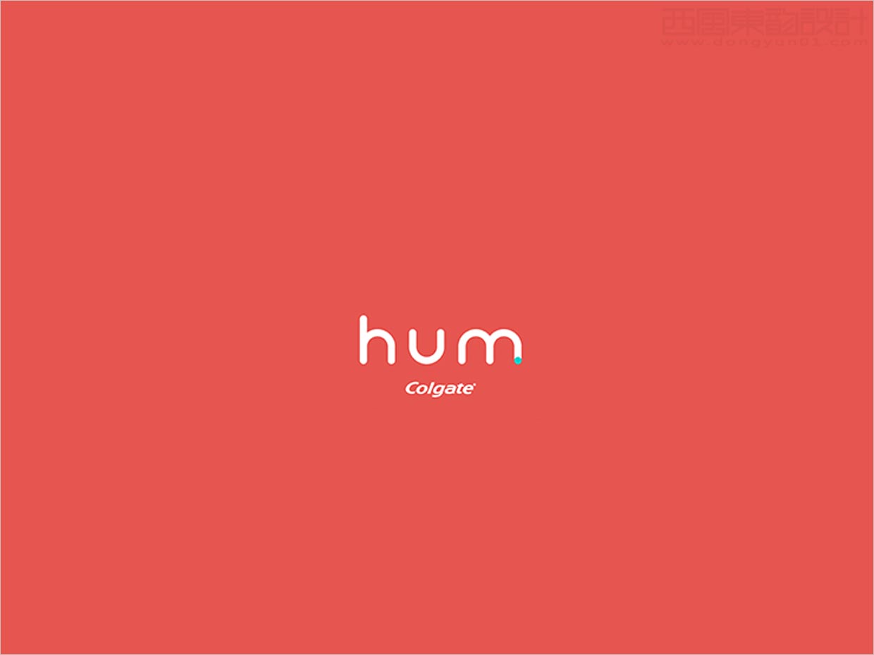 美國高露潔Hum智能電動牙刷品牌logo設(shè)計(jì)