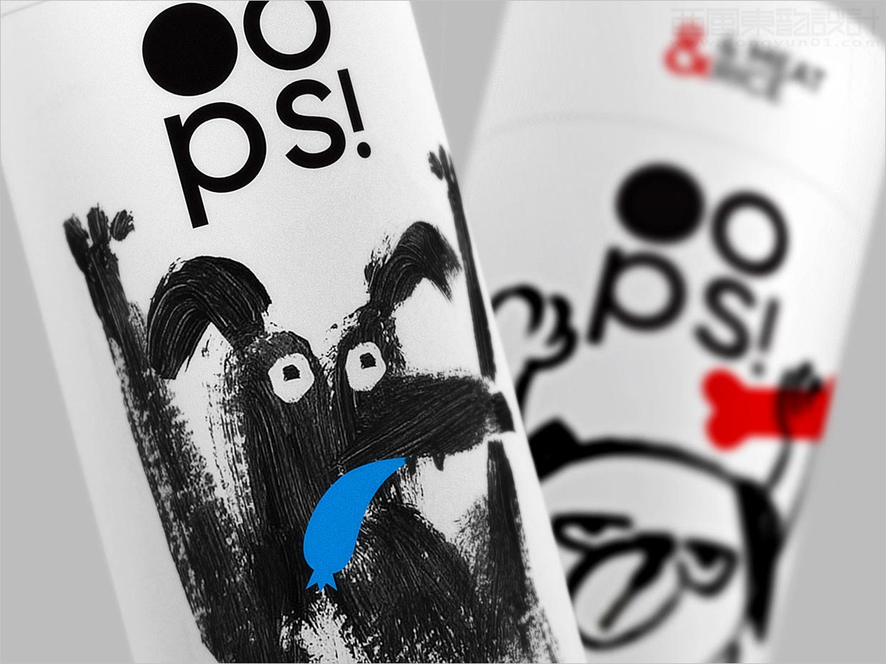 OOPS貓糧狗糧寵物食品包裝設(shè)計之局部細(xì)節(jié)展示