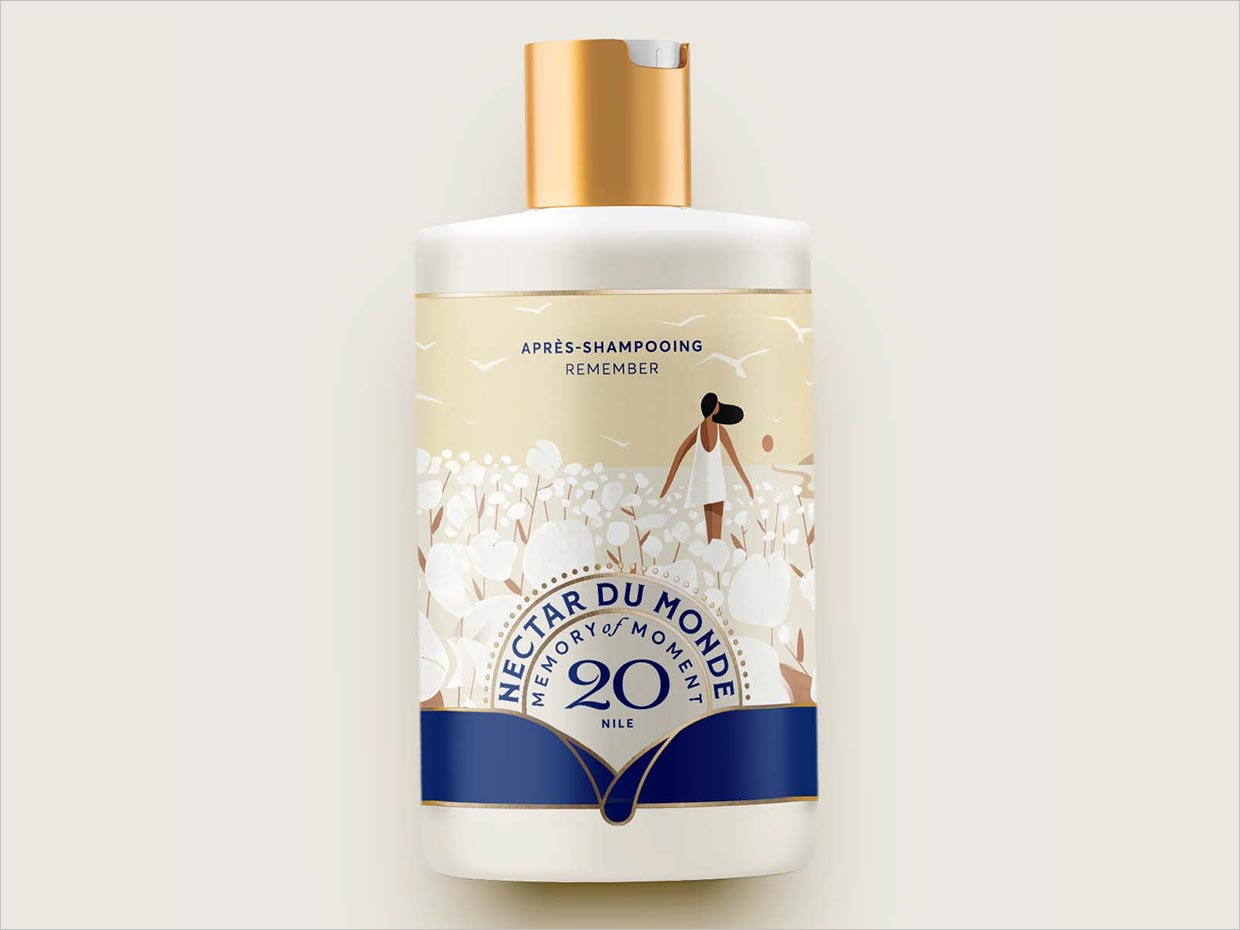 Nectar du Monde洗發(fā)水日化用品包裝設計