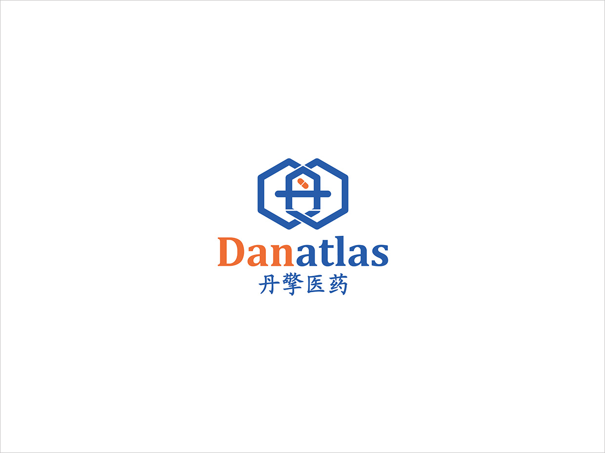 北京丹擎醫(yī)藥科技公司logo設計