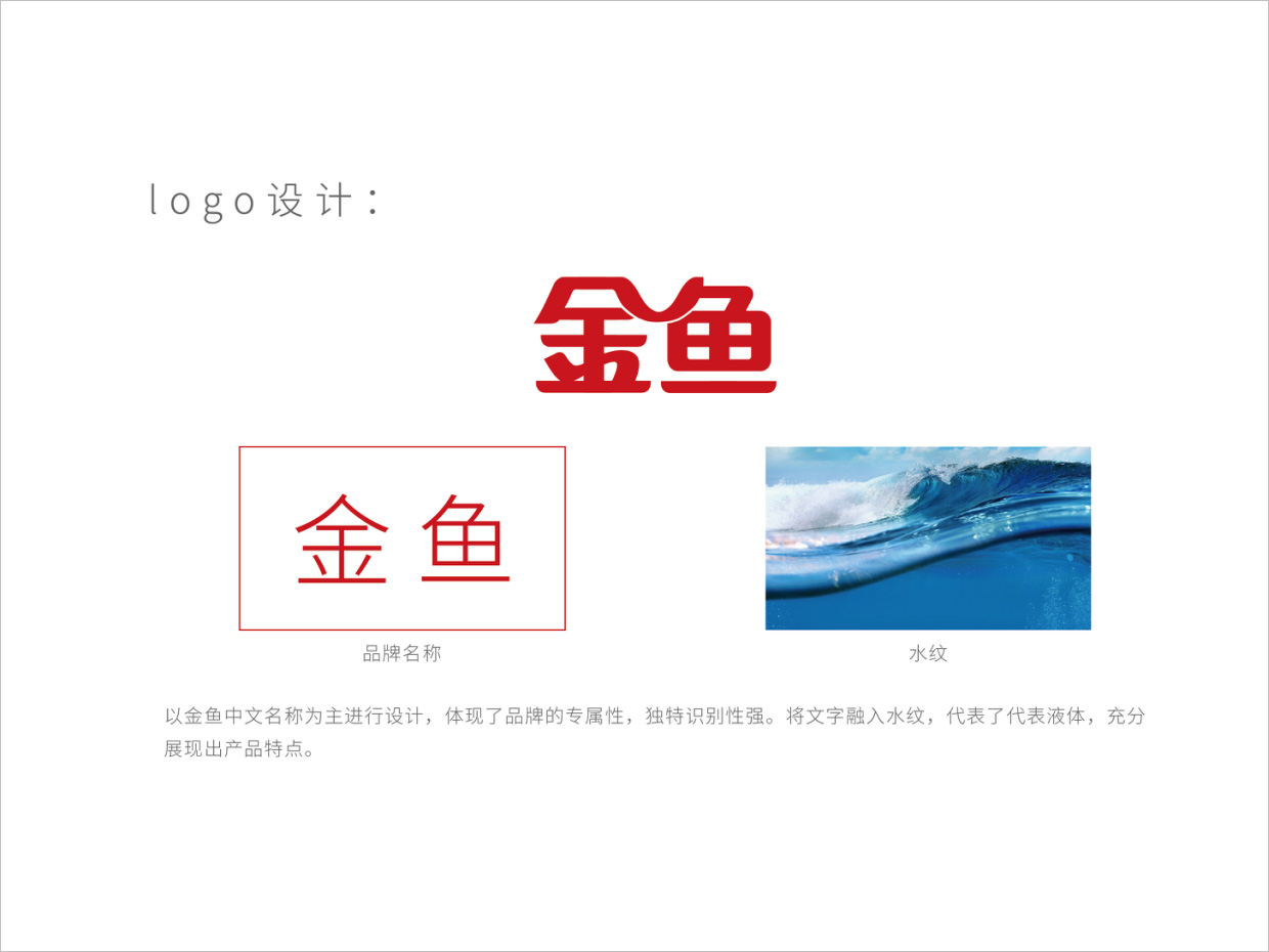 北京金魚日化洗滌用品logo設(shè)計理念說明 北京金魚日化洗滌用品logo設(shè)計理念說明