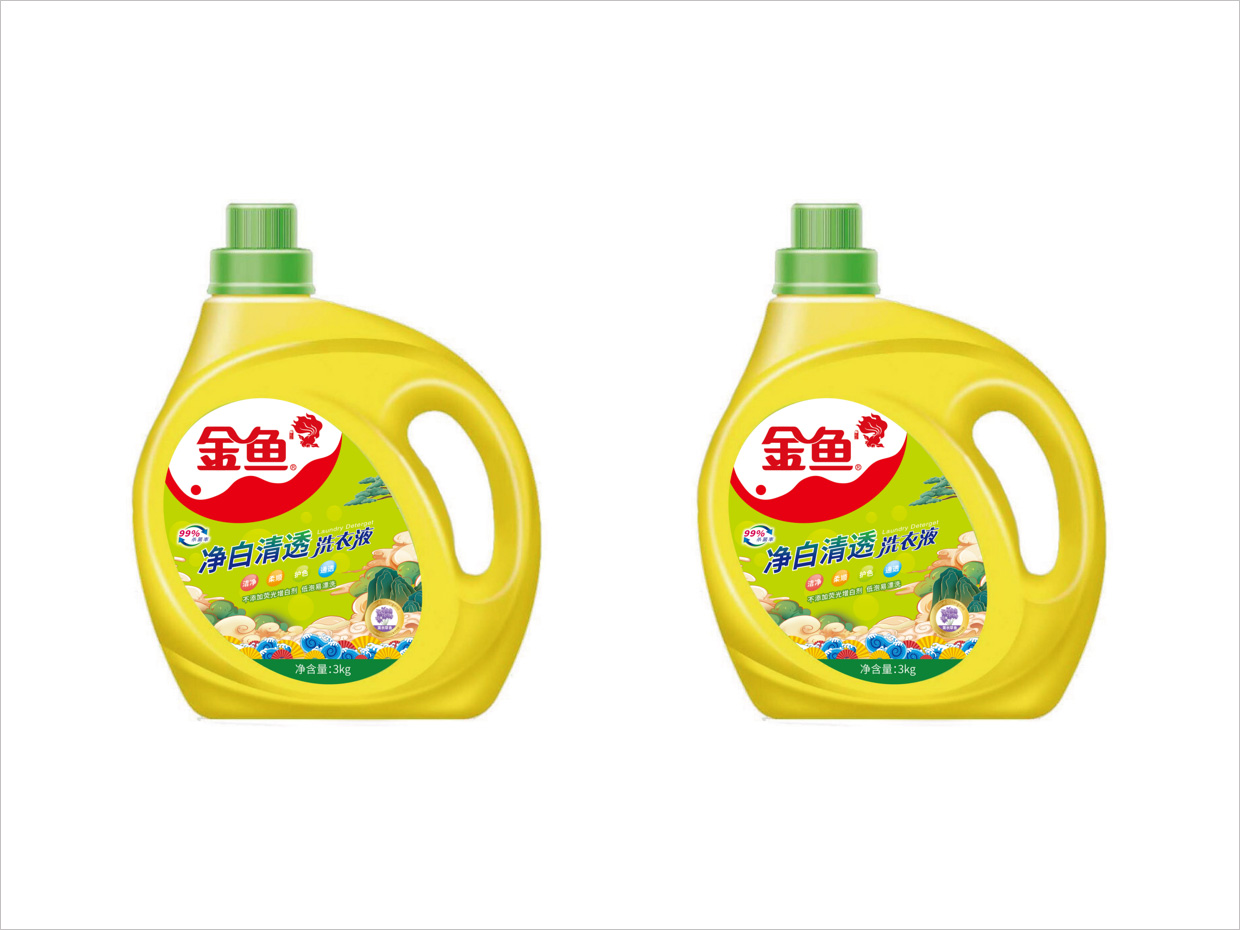 北京金魚洗衣液日化用品包裝設(shè)計 北京金魚洗衣液日化用品包裝設(shè)計