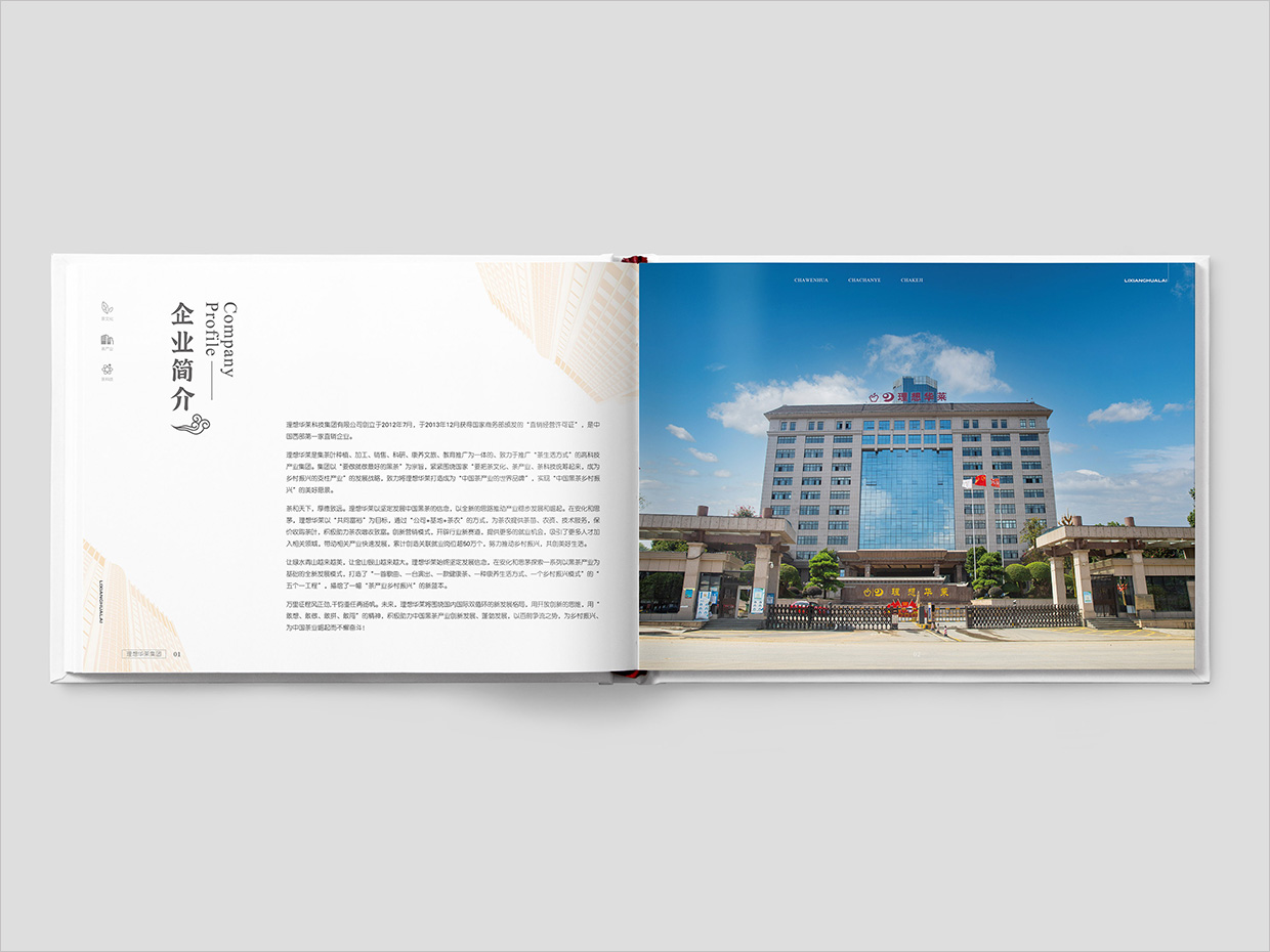 理想華萊科技集團(tuán)公司畫冊設(shè)計之企業(yè)簡介頁面設(shè)計 理想華萊科技集團(tuán)公司畫冊設(shè)計之企業(yè)簡介頁面設(shè)計